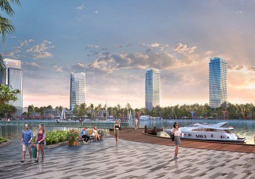 Dự án bất động sản sở hữu hồ điều hòa, vượng phát cho gia chủ -